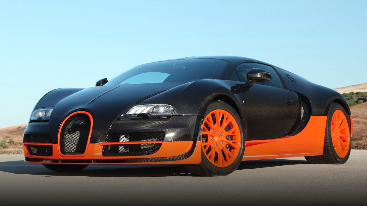 Bugatti Veyron Super Sport. Максимальная скорость 431 км. / ч | fastest car  in the world | Дзен