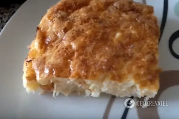 Готовый пирог