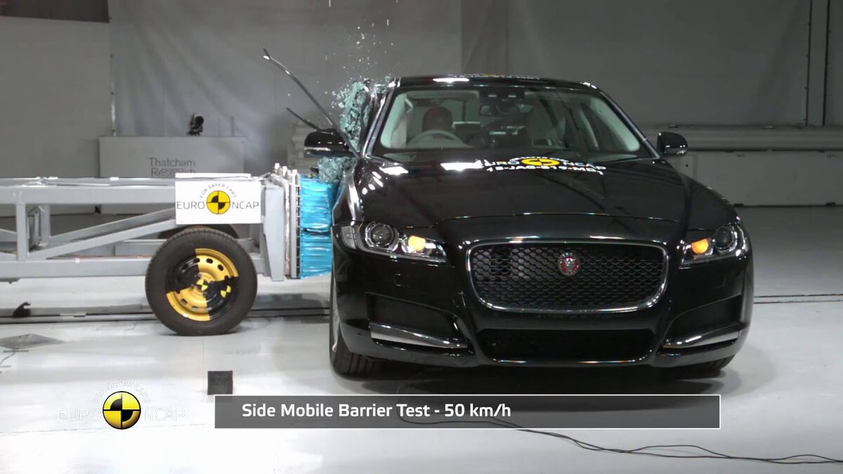 Краш тест Jaguar f-Pace Euro NCAP 2018