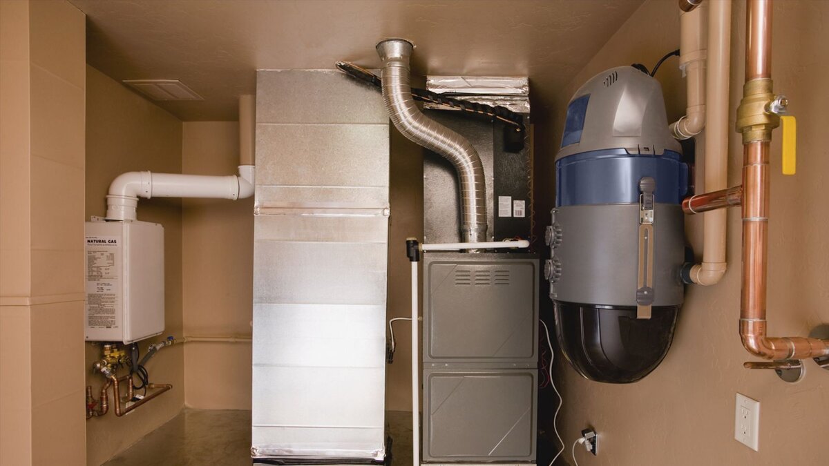 В жилых домах используют систему с рециркуляцией потоков.