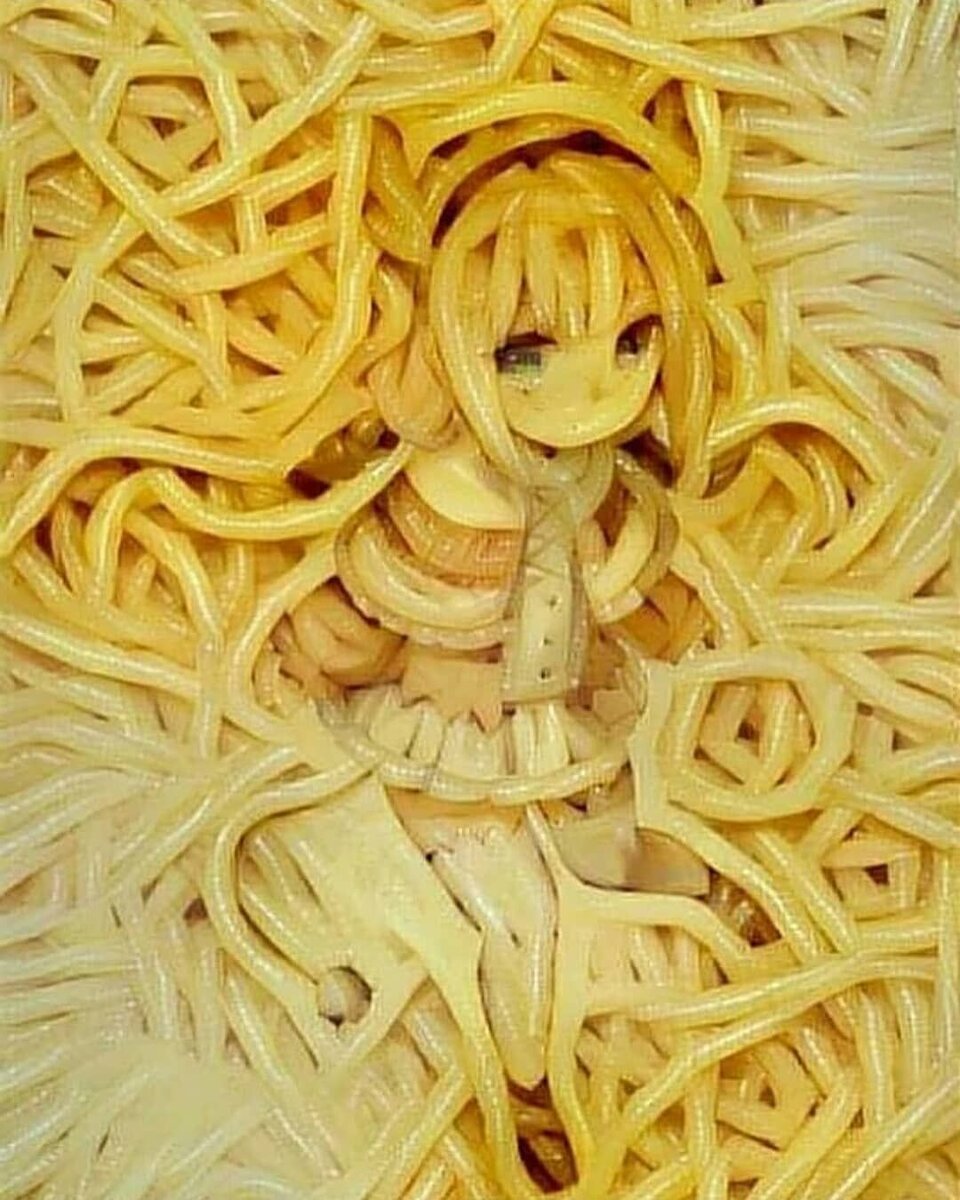 Спагетти ахегао