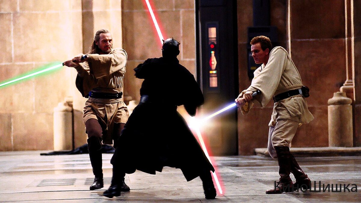 Кадр из фильма "Эпизод I "Звездных войн": Скрытая угроза"