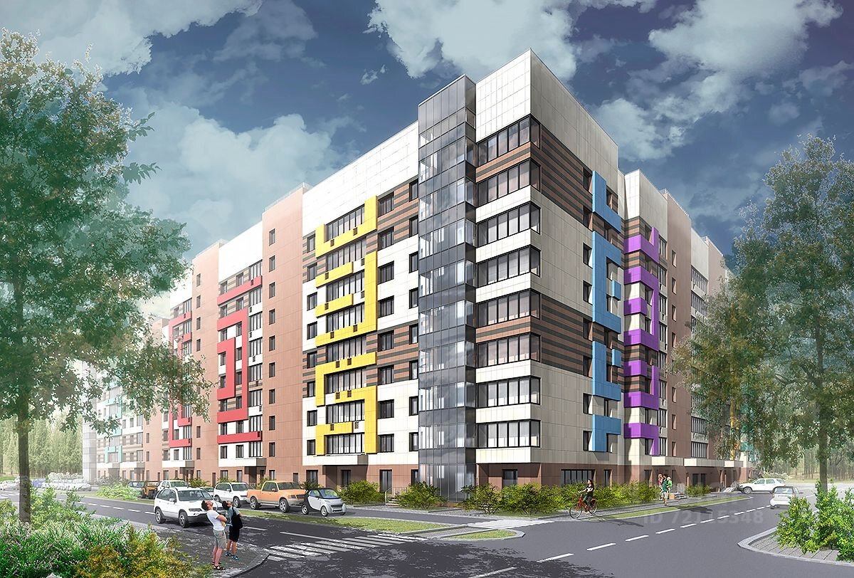 Так ЖК "Эдельвейс" выглядит в буклетах Застройщика