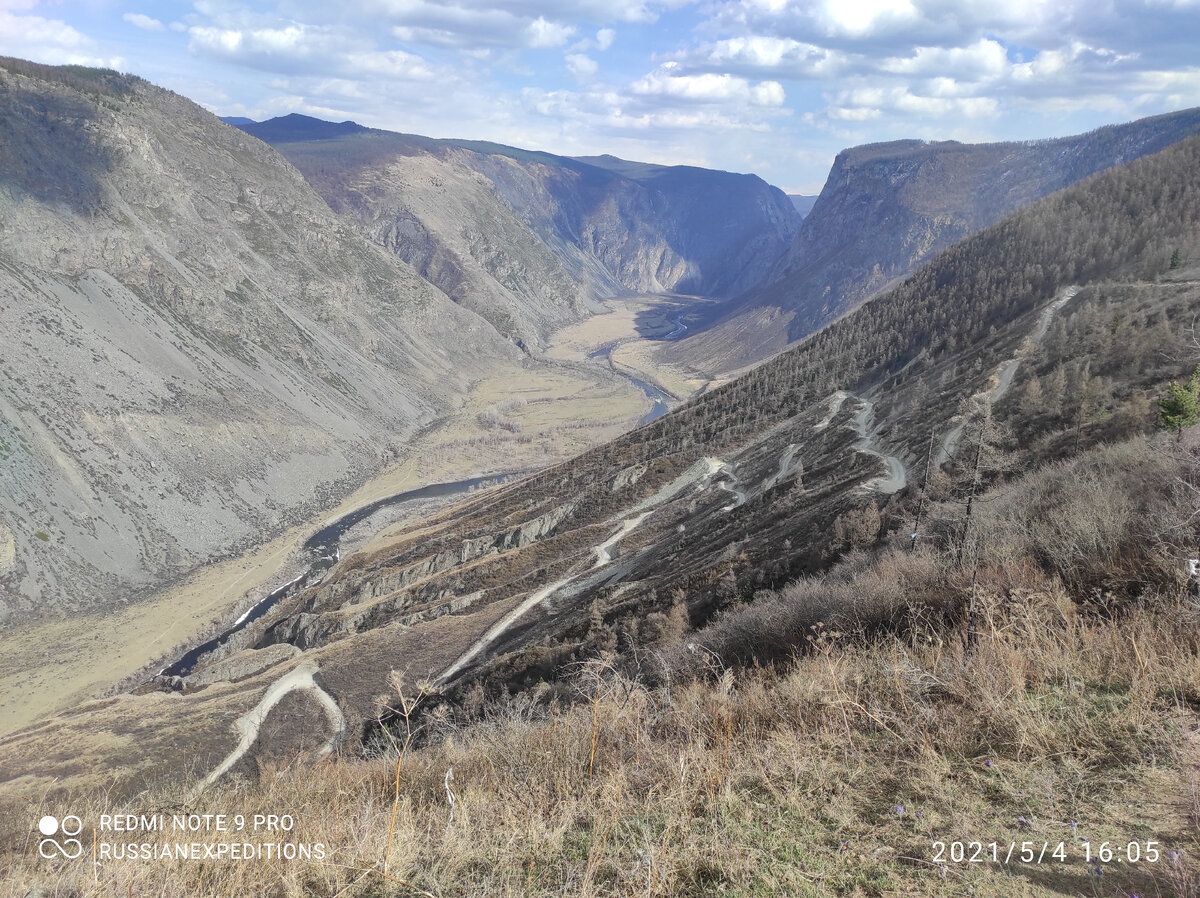 Перевал Кату-Ярык. Длина 3,9 км. 9 поворотов.