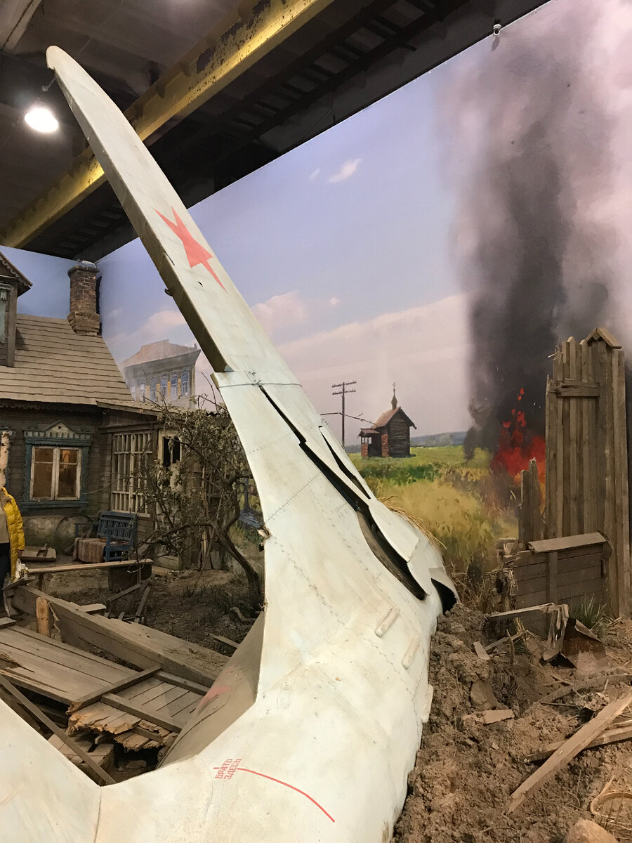 Макет самолета И-16.