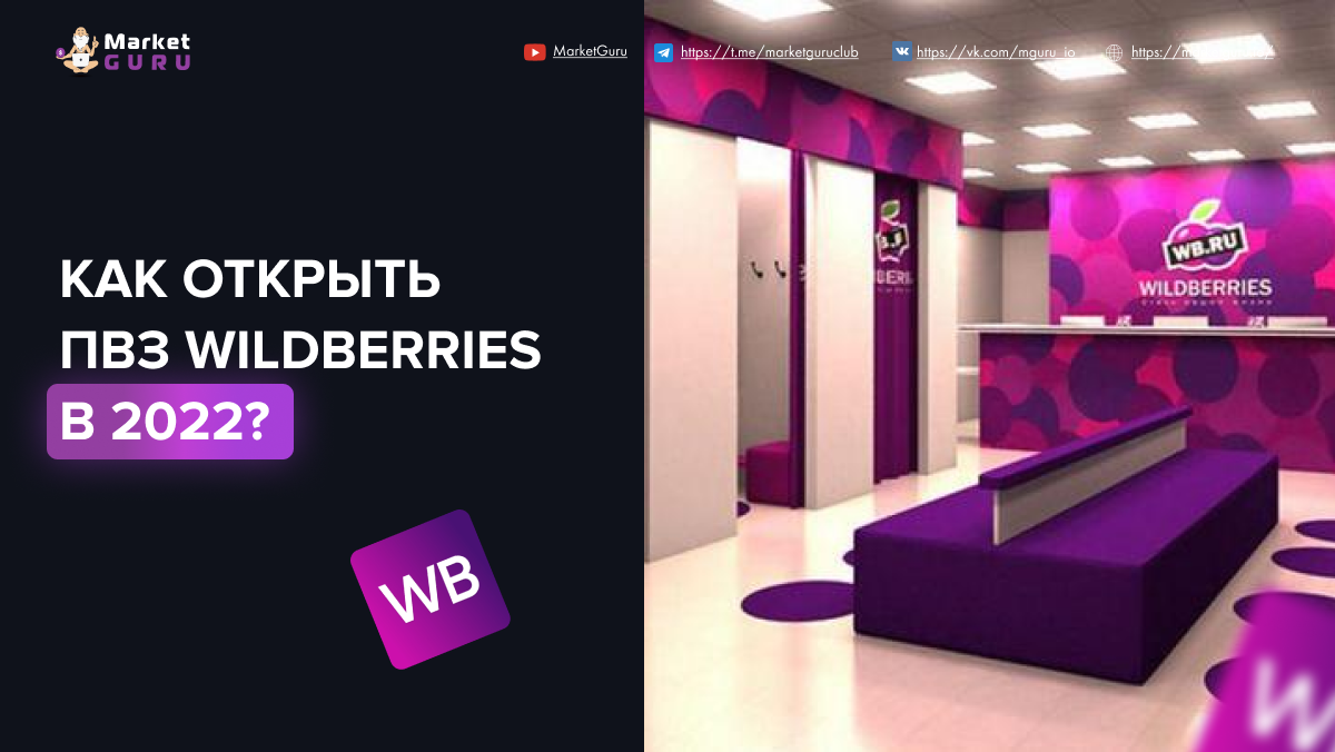 Карта открытия пвз wildberries