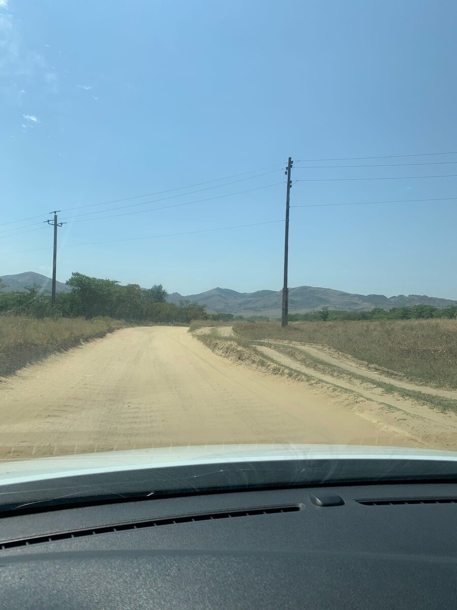 Дорога до бархана. 