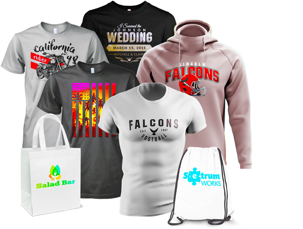 Печать футболок в Типографии МСК