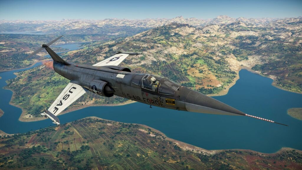 Starfighter (F-104A). Изображение предоставлено Gaijin Entertainment