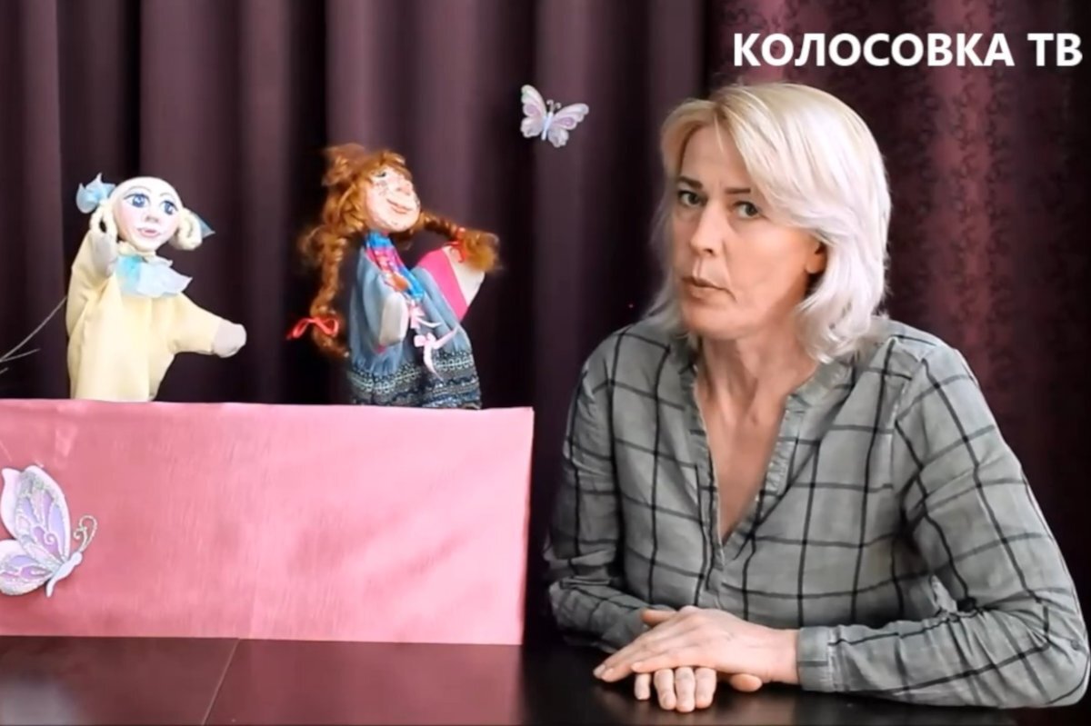 Фото: кадр из программы "Колосовка ТВ"