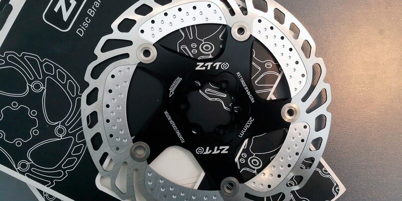 Роторы ZTTO, диаметр 203 mm., черный цвет