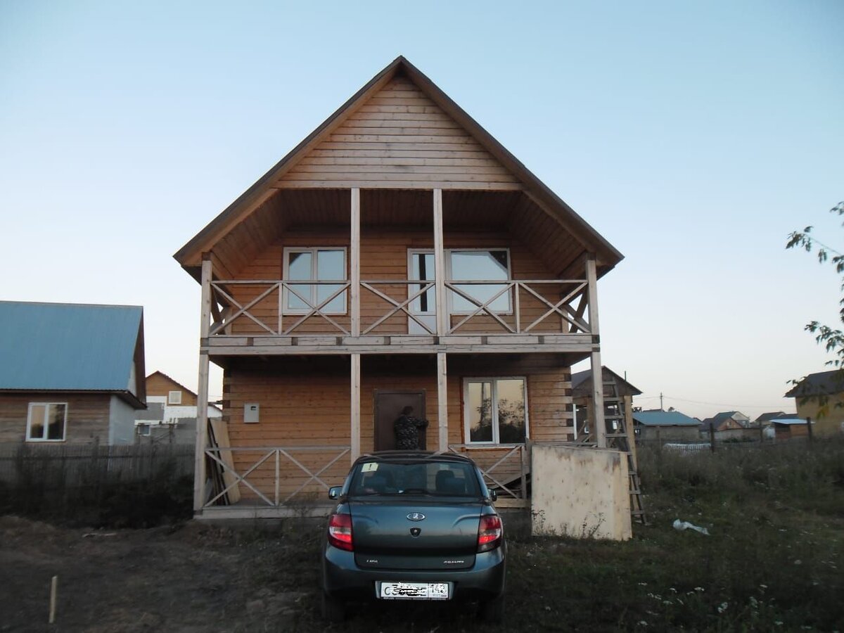 Так выглядел дом, когда мы его купили