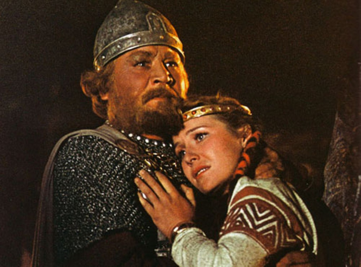 Кадр из художественного фильма Александра Птушко «Илья Муромец» (1956)
