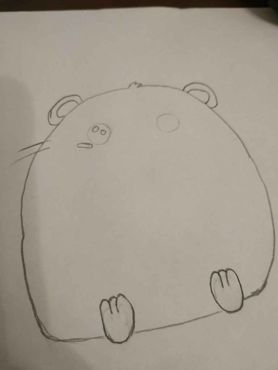 Рисую свою хомячью аватарку :) Спасибо автору ютуб-канала Клякса за урок