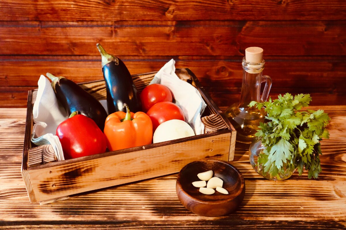 Ингредиенты для блюда Аджапсандал