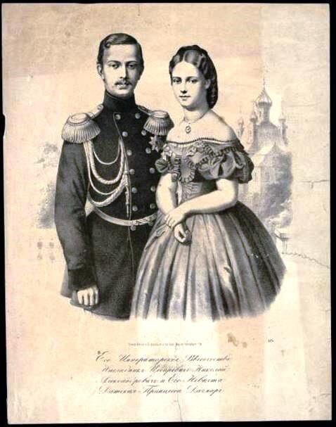 Фото взято из открытых источников: Мария Дагмар и Николай Александрович