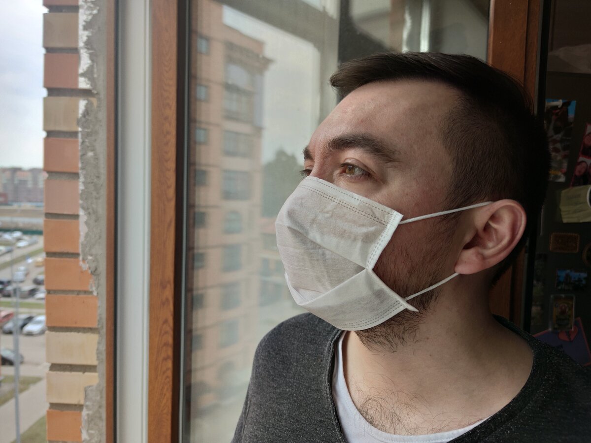 Фото сделано для иллюстрации статьи. Дома я в маске, разумеется, не хожу))