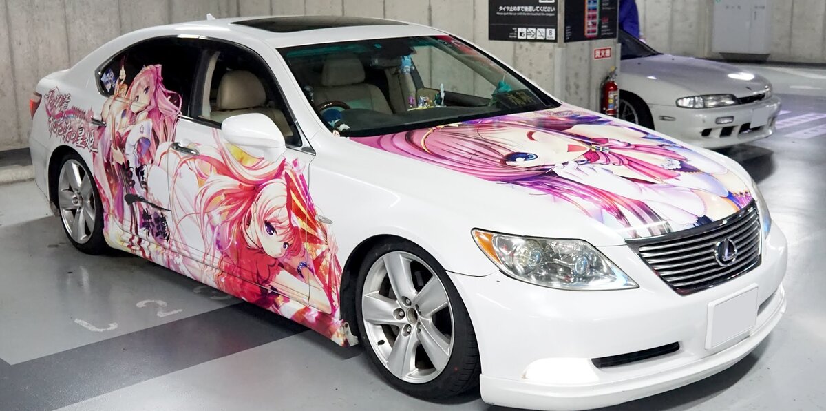 Itasha van