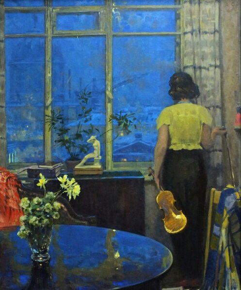 А. Н. Самохвалов (1894-1971) "Голубые сумерки", 1960