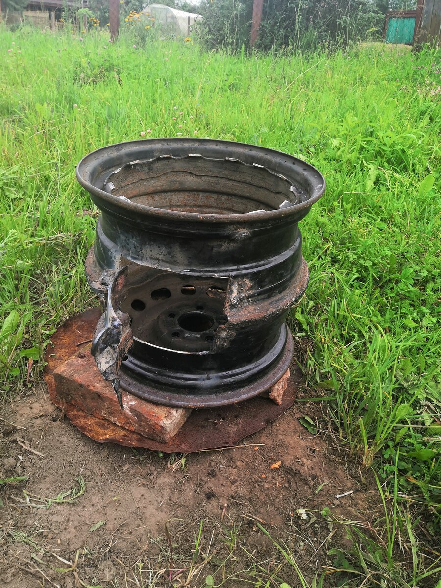 Вид моей печки) 