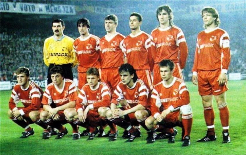 Романцевский "Спартак" 1991 года перед матчем с "Реалом" 