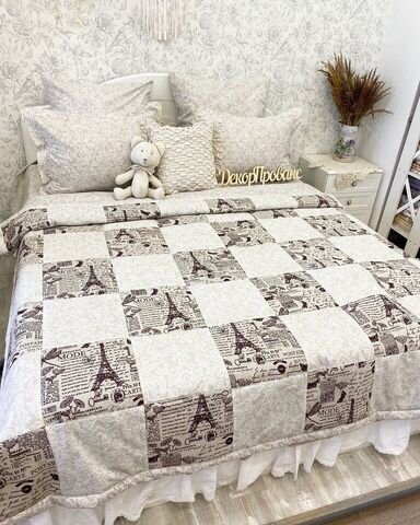 Стеганое одеяло-покрывало