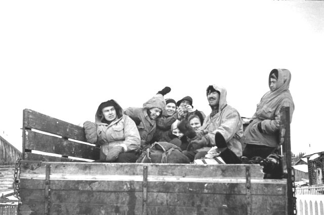 Настоящая фотография группы Дятлова