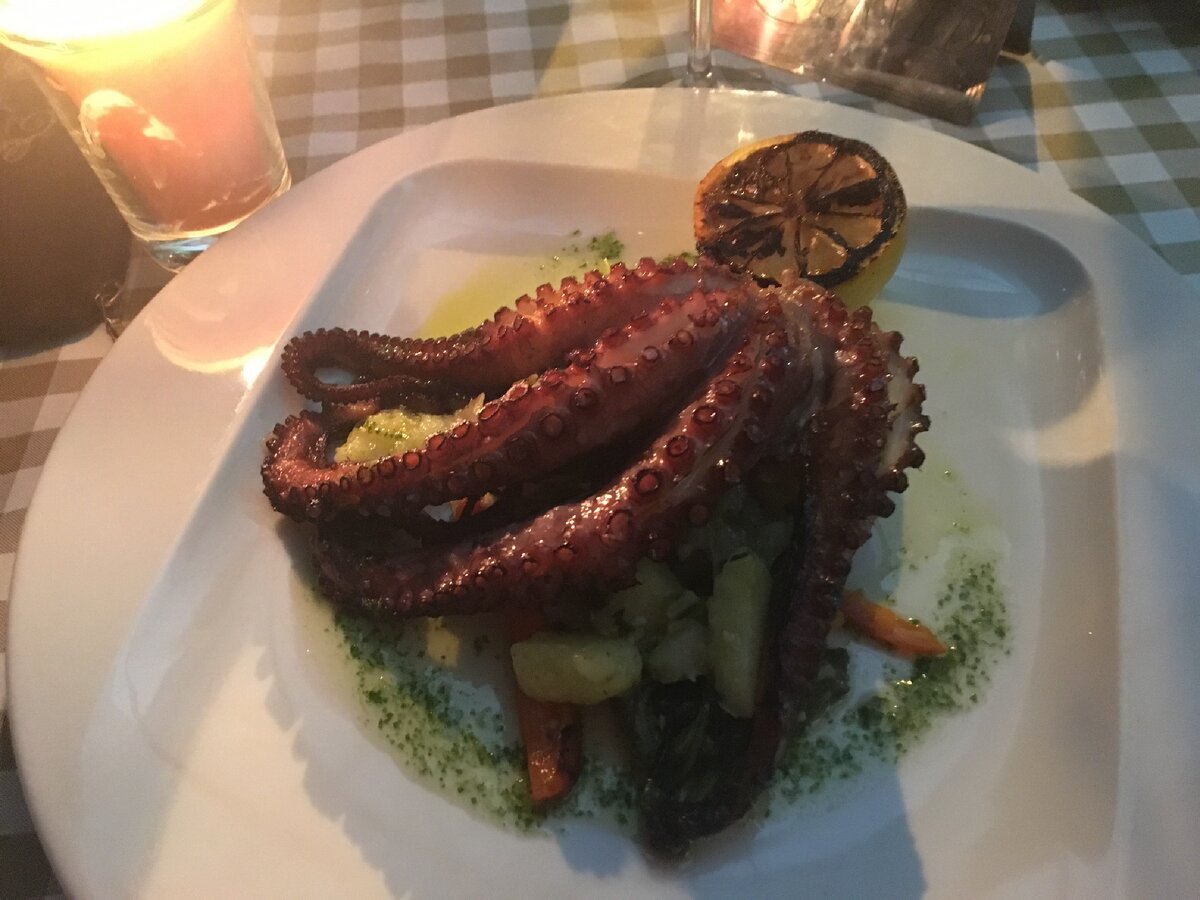 Обожаю морепродукты! Октопус - моя слабость🙈Фото автора 