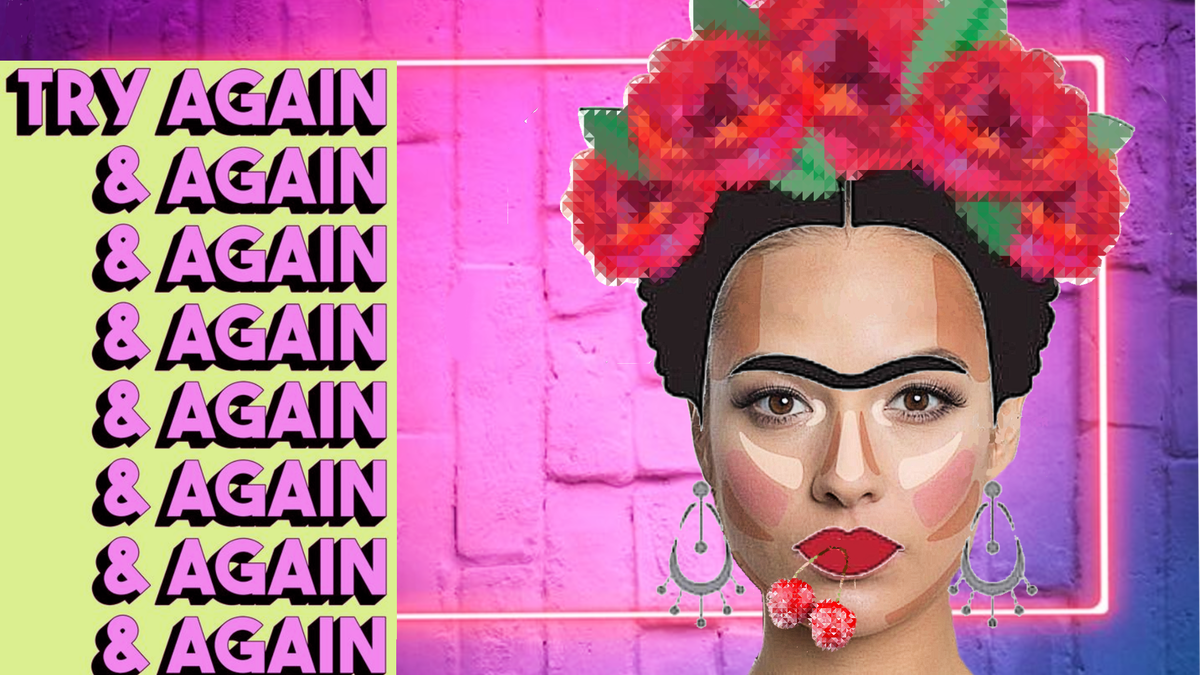 Контуринг редко получается сразу на отлично. Я пробовала снова, снова, снова и снова. И в итоге результат меня порадовал