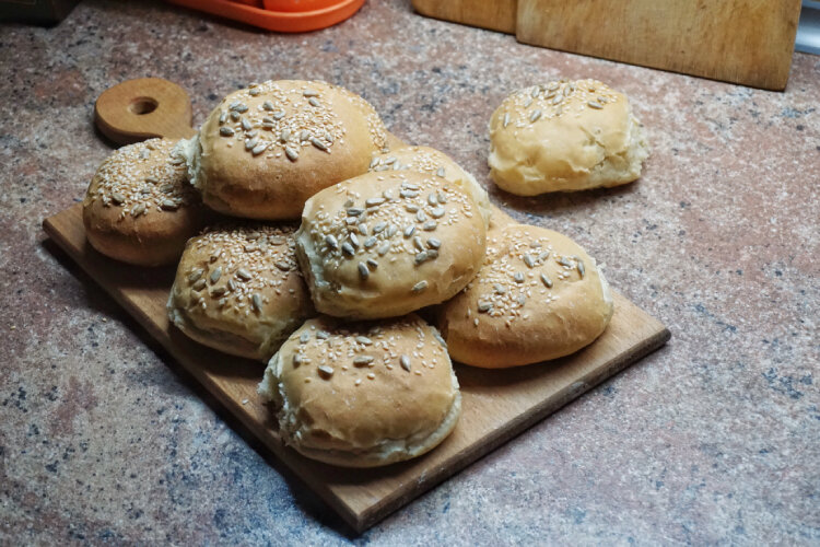 Вот такие булочки пекем сегодня