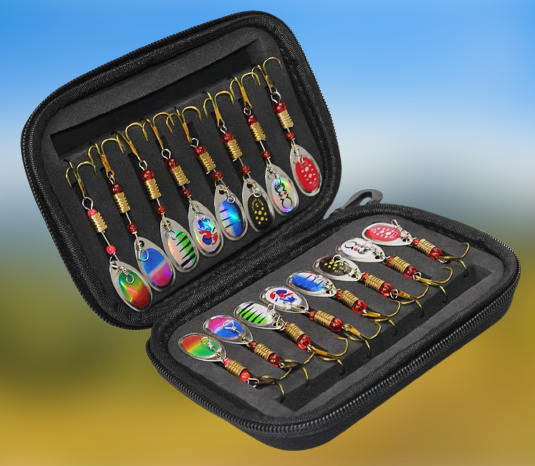 Набор вращающихся блёсен