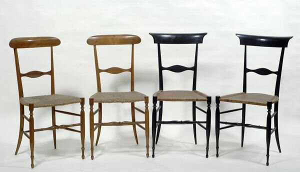 Исторические модели стульев кьявари Кампанино