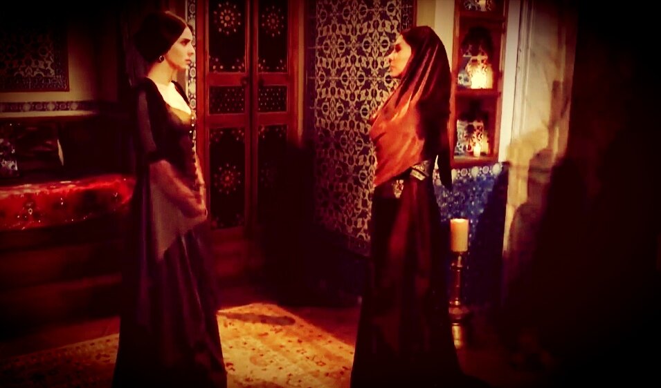 Кадр из сериала "Великолепный век" 