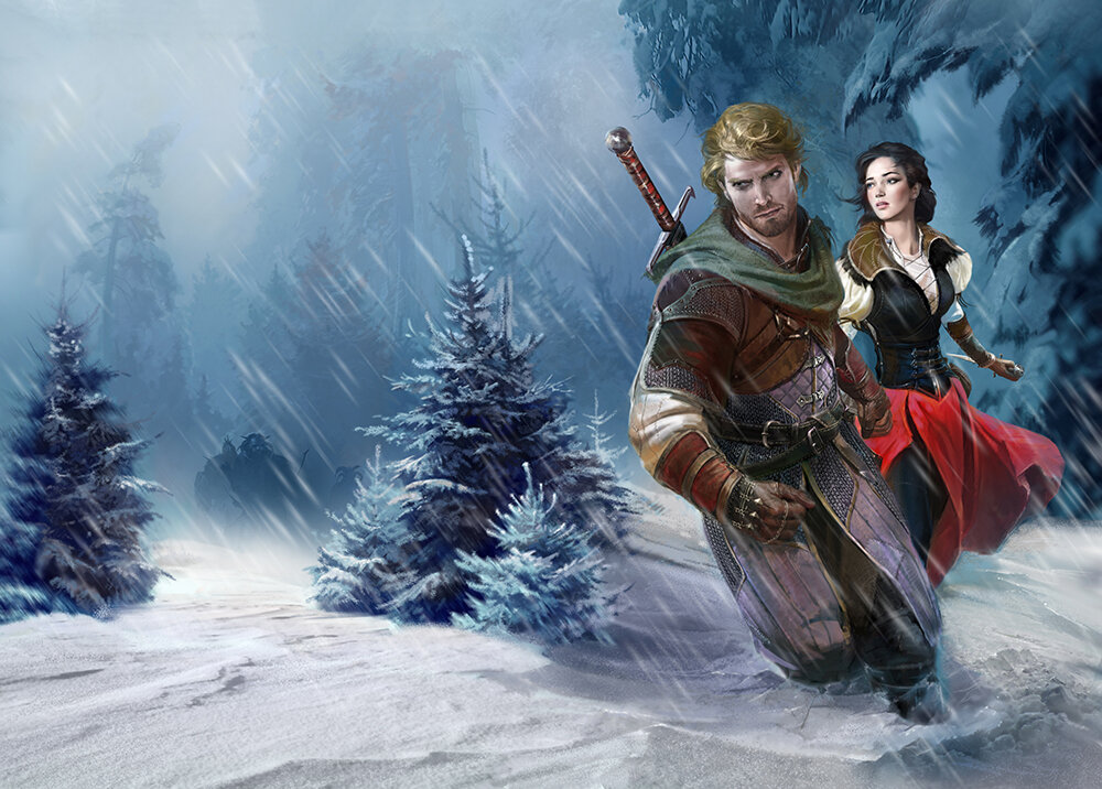 Полный издательский арт с обложки второй книги.