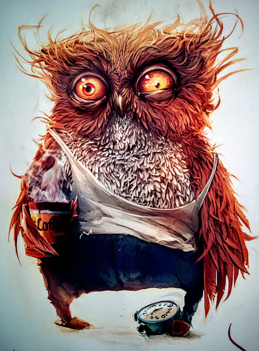  Можно всех нас разделить на три типа (хронотипа):• Жаворонки – утренний тип (~40% населения)• Совы – вечерний тип (~30% населения)• Промежуточный – (~30% населения)Профессор Мэттью Уолкер в своей книге «Зачем мы спим. Новая наука о сне и сновидениях» пишет, что с точки зрения эволюции группа, состоящая из людей разных хронотипов, имела большие шансы на выживание, чем только из одного (сов или жаворонков). Потому что смешанная группа спала полным составом только 4 часа (примерно с часу ночи до пяти утра), а группа с одним хронотипом восемь, что значительно снижало шансы на выживание последней.Уверен, что вы слышали про жаворонков и сов. А знали ли вы, что проблемы сов в современном «утреннем» мире находятся на уровне генетики? Это своего рода «генетическая судьба», а не лень или неорганизованность, как принято считать. В утреннее время совы ещё не могут действовать активно, потому что их мозг остается в сонном состоянии. Это хорошо видно у сов на примере исследований работы префронтальной коры, которая отвечает за логику, принятие решений, социальное поведение и в целом мыслительный процесс. Мозг, как и весь организм, живет по своим часам, и если его заставить работать раньше положенного времени, то и продуктивность будет значительно ниже.В современном обществе превалируют условия труда для жаворонков, поэтому совы, пытаясь подстроиться под реалии общества, элементарно портят своё здоровье недосыпанием. Недосыпание тянет за собой повышенные риски депрессий, диабета, рака и сердечных заболеваний. Это большая проблема, потому что от рака и сердечных заболеваний умирает 2/3 людей в РФ, о чём я писал в этом посте (а ещё там иллюстрация, которая вам точно понравится). Поэтому нам нужны гибкие рабочие графики не только, чтобы победить пробки, но и чтобы улучшить здоровье граждан и увеличить эффективность труда и обучения.Друзья, старайтесь подстраивать свою жизнь под свой хронотип и крепко полноценно спать!