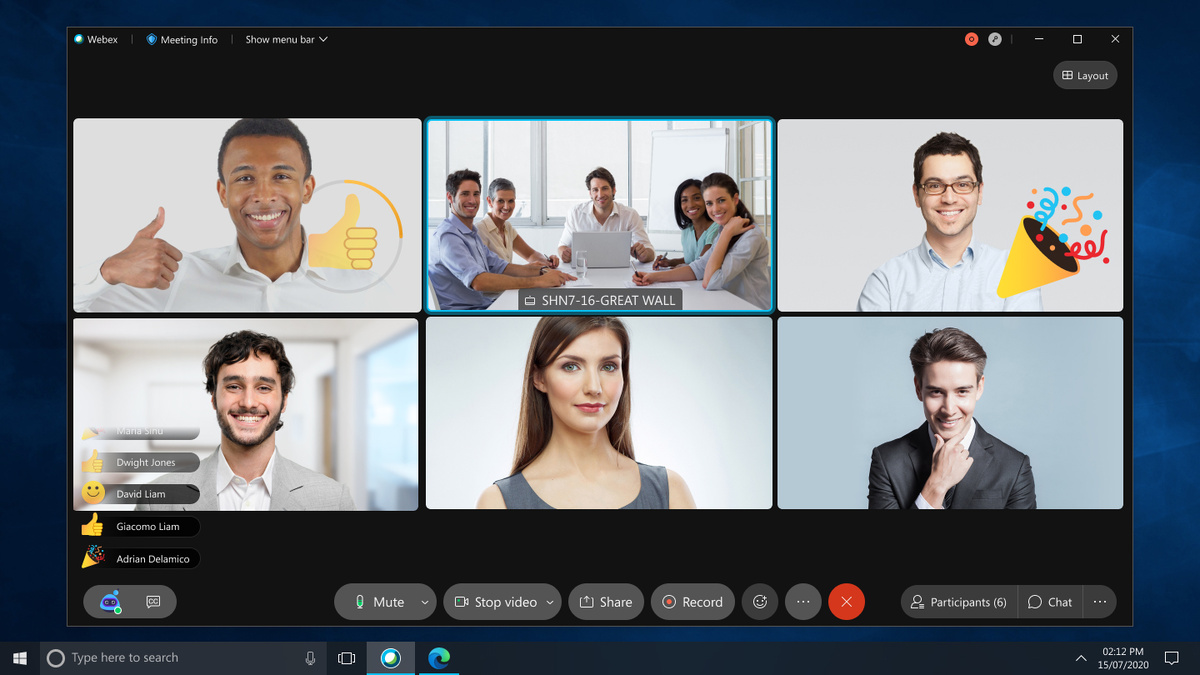 Фото Webex