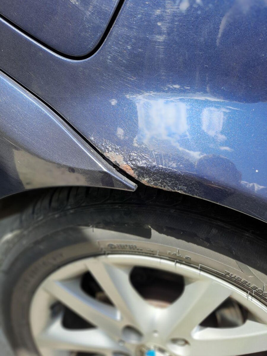 Сделал пару фото ржавчины 