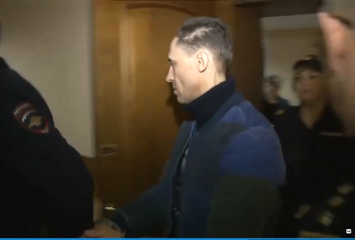 Вот он, наш «герой». Кадр из репорттажа НТВ.