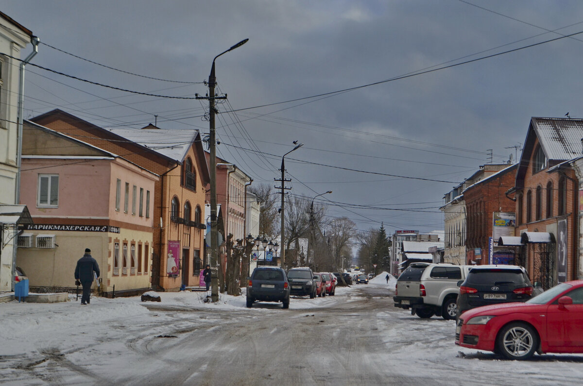 Одна из центральных улиц города