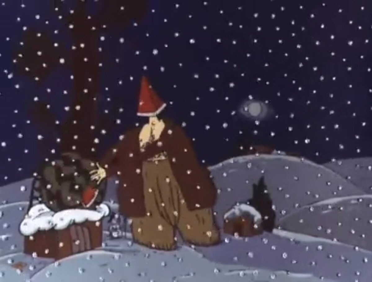 Кадр из мультфильма "Кто расскажет небылицу?"