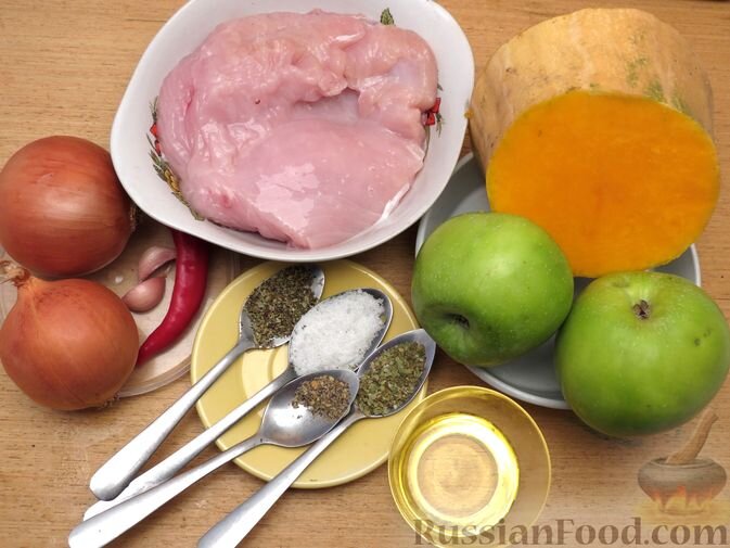 Подготавливаем необходимые продукты.