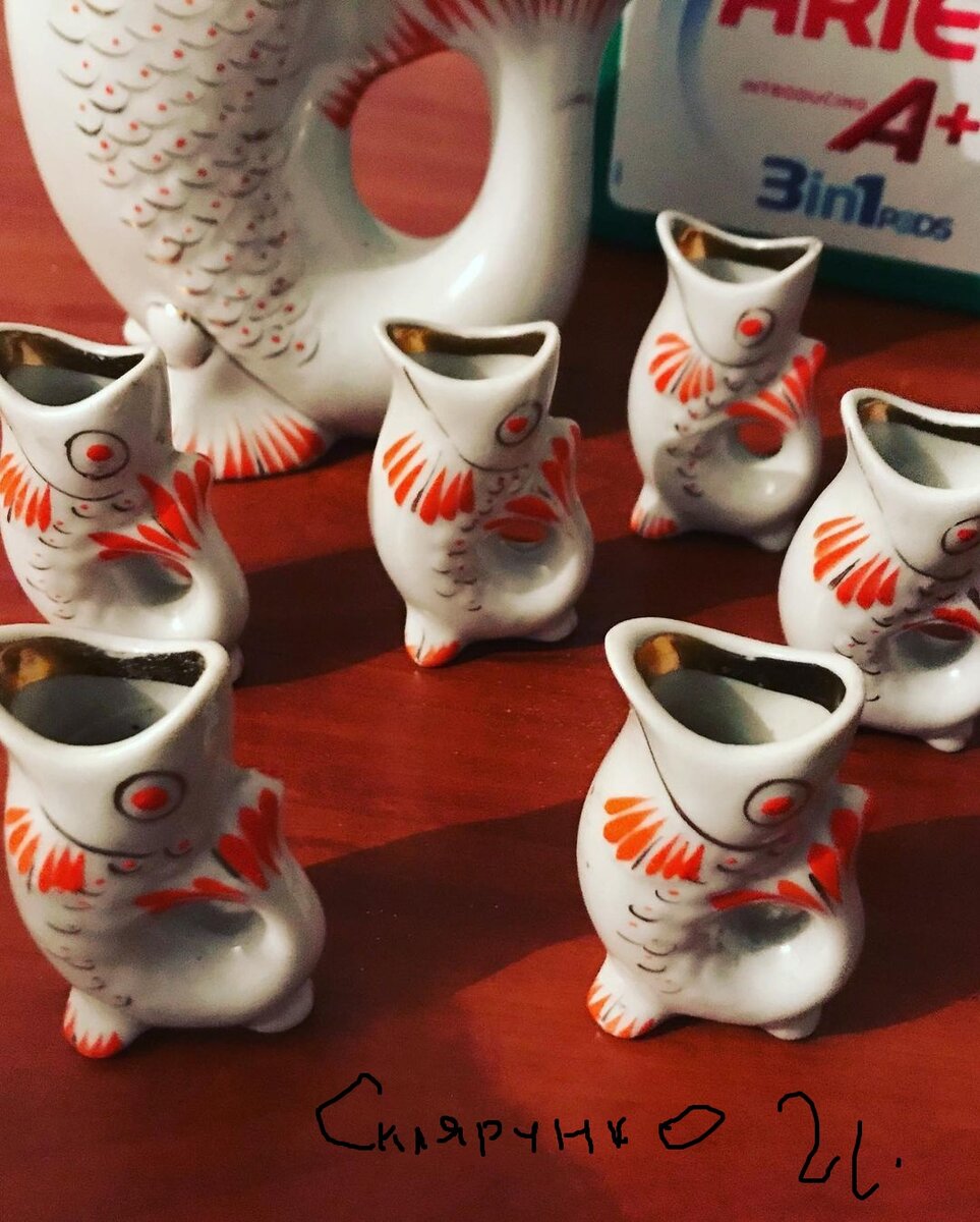 Ракурс на маленькие рыбки