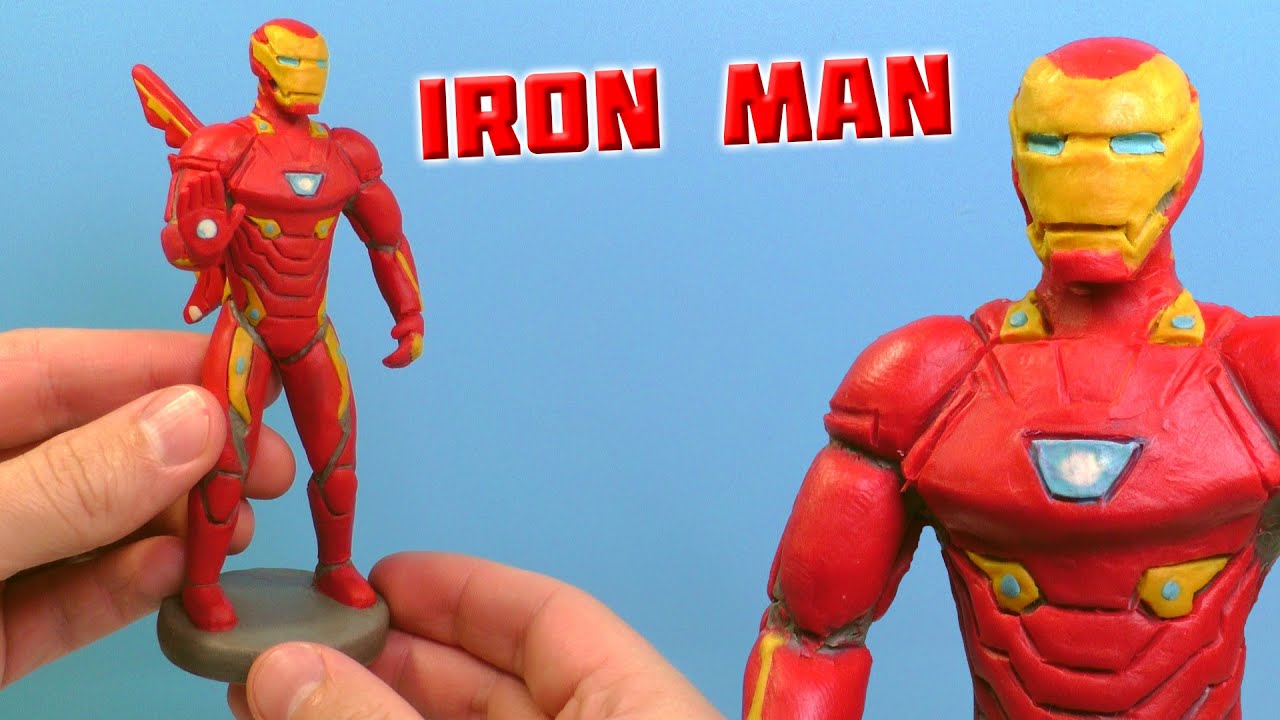 Лепим Железного Человека - Марк 50 | Iron Man with Clay