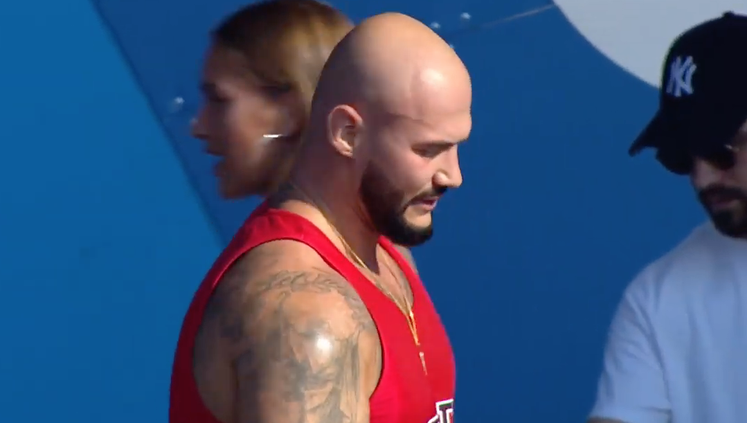 Джиган, скриншот с выступления