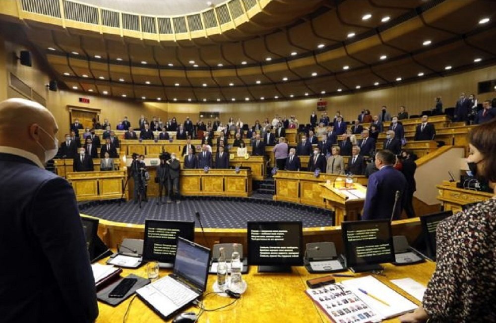 Заседание Законодательного собрания Ленинградской области 7-го созыва. Фото Павла Афанасенко. Пресс-служба ЗС ЛО