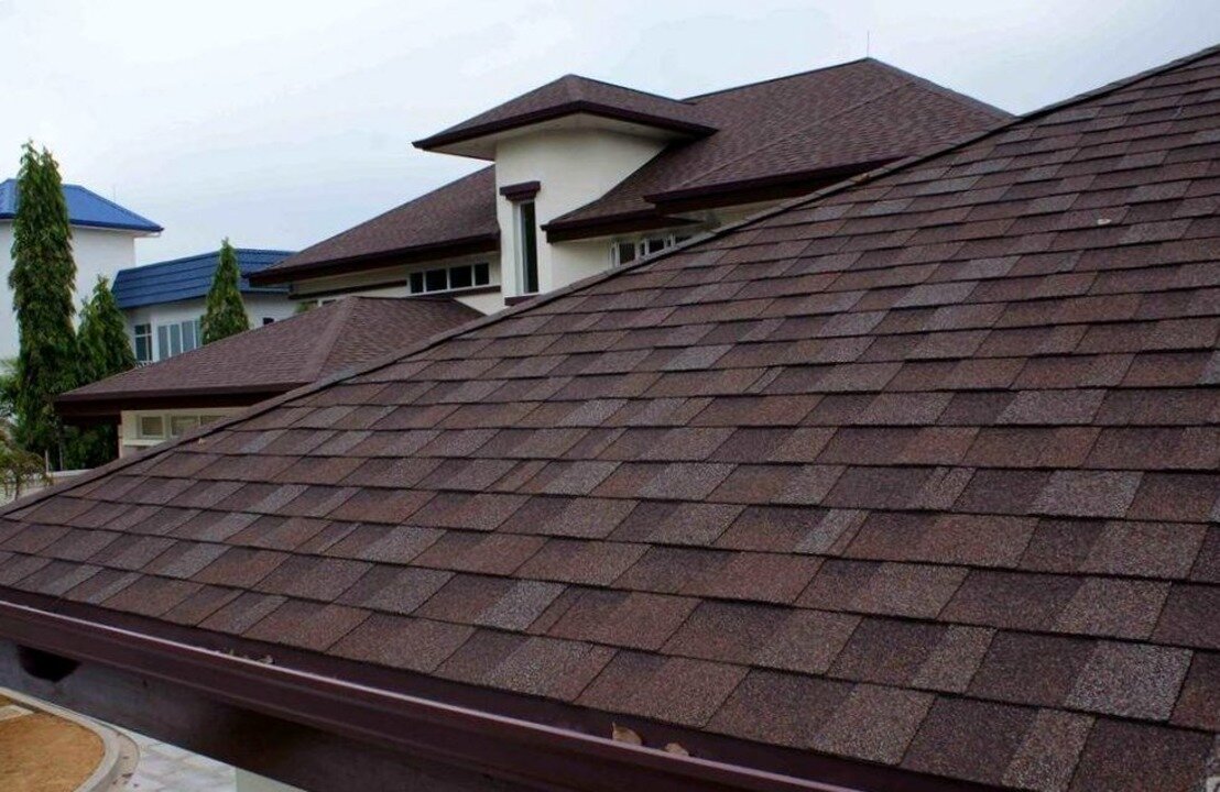 Уложенная битумная черепица