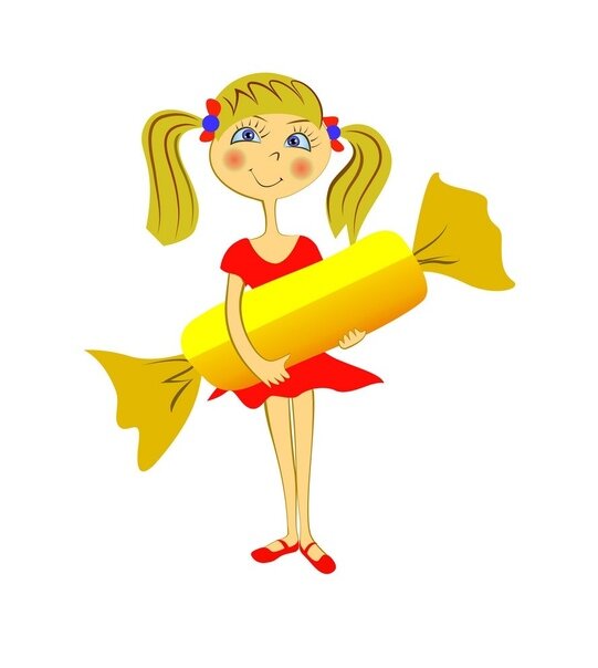 Наверное, вот с такой конфетой надо приходить. ))) 