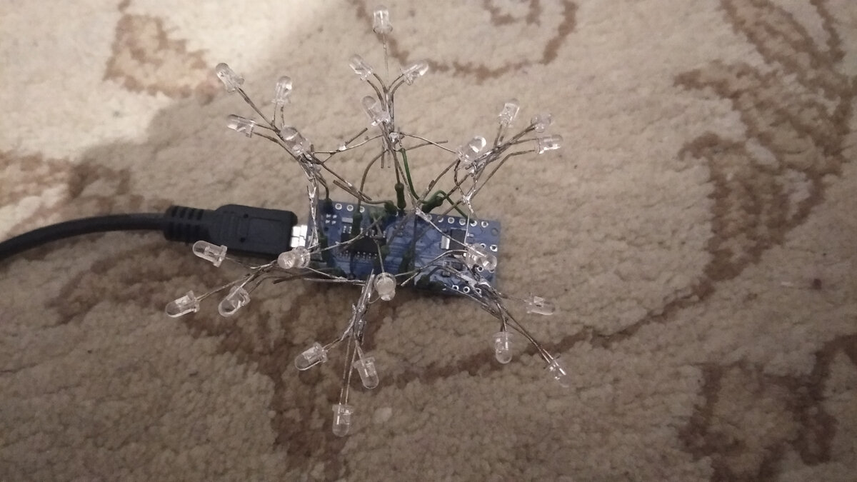 Внешний вид снежинки