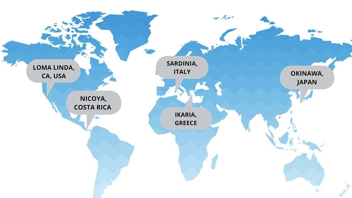 Икария Blue Zones