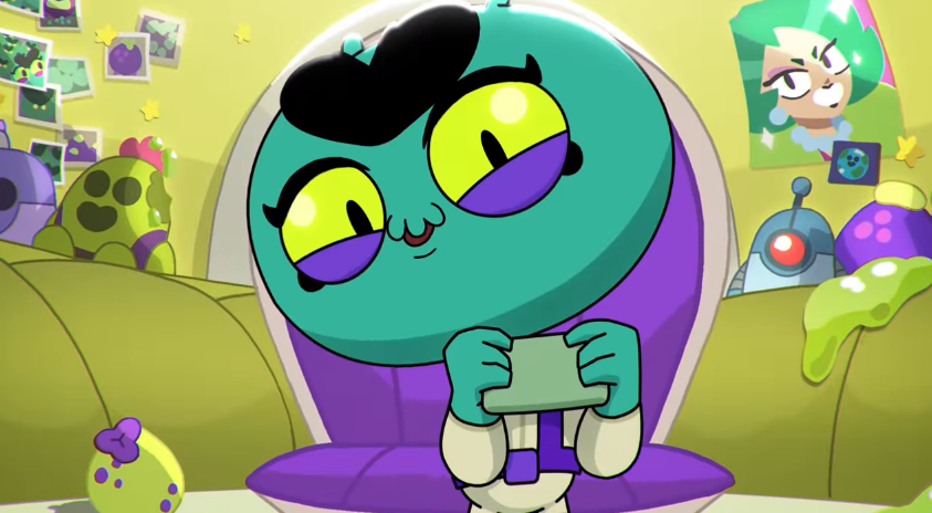 Ева, что у тебя делает плакат с Лолой на фоне?